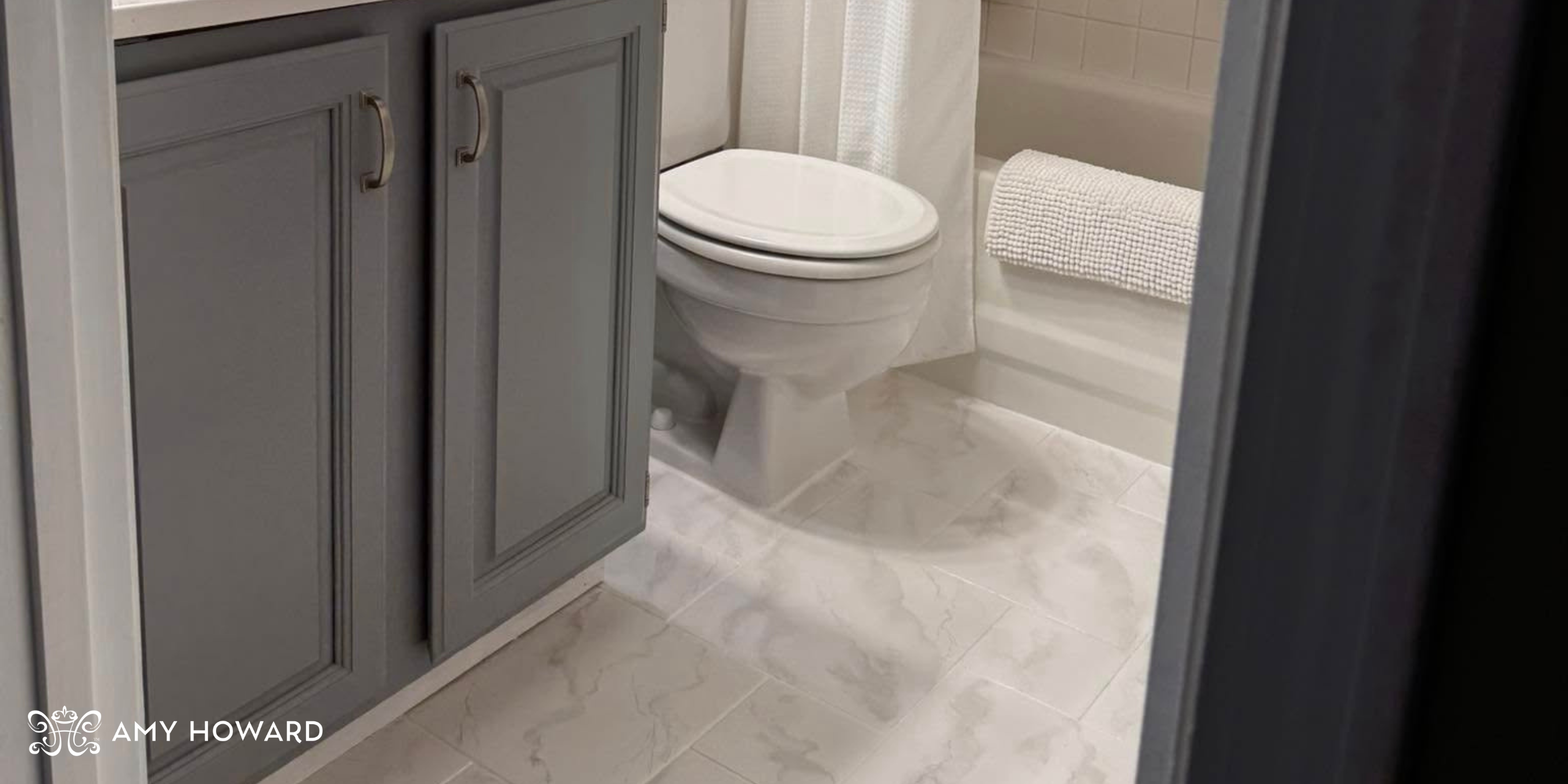 DIY Bathroom Makeover: How Sallie Transformed Her Bathroom on a Budget