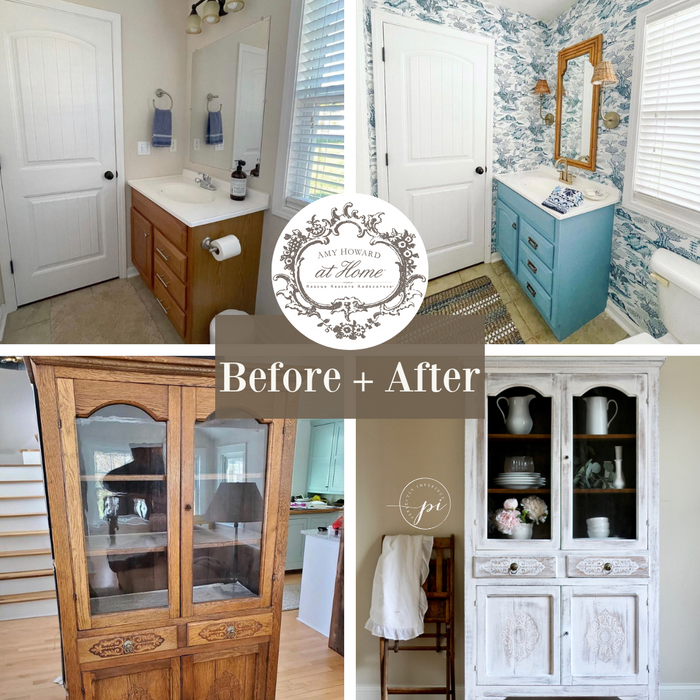 Before & After with Amy Howard One Step Paint — Kim Hoegger Home