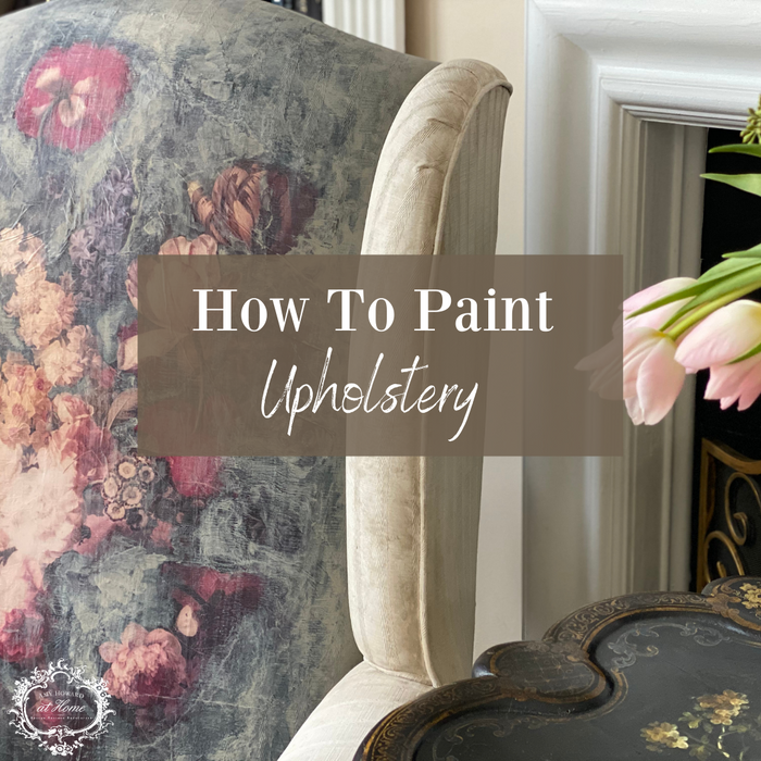 How to Paint Upholstery