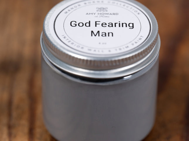 God Fearing Man - Manor Borne Wall Paint