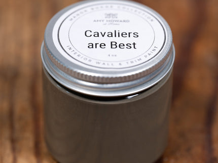 Cavaliers are Best - Manor Borne Wall Paint