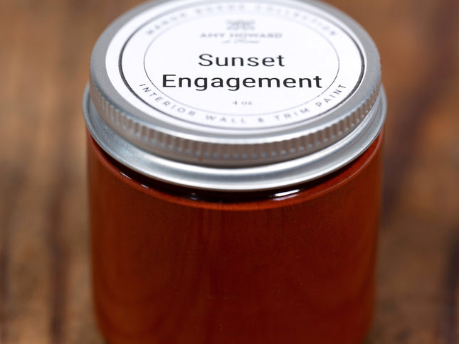 Sunset Engagement - Manor Borne Wall Paint