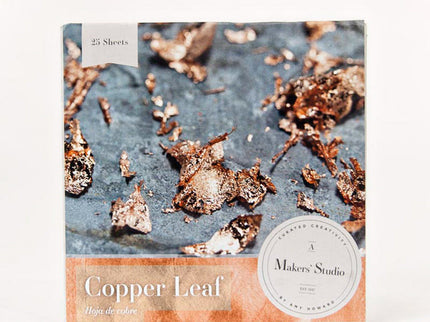 Copper Leaf - 6"x6"