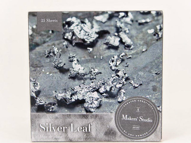 Silver Leaf - 6"x6"