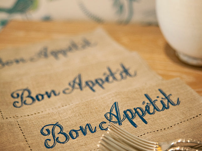 Bon Appetit - Mesh Stencil 18x12