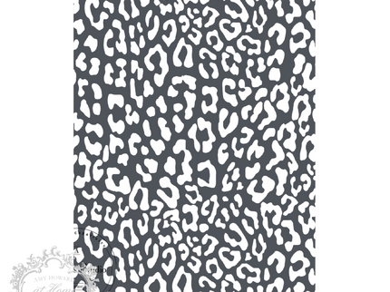 Cheetah Pattern - Mesh Stencil 8.5x11