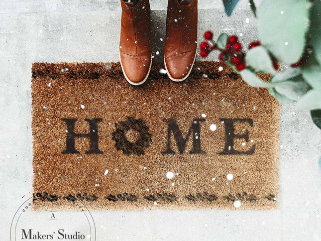 Christmas Home - Mesh Stencil 12x12