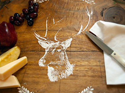 Deer Head - Mesh Stencil 9x12