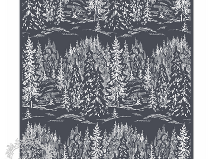 Forest Pattern - Mesh Stencil 12x12