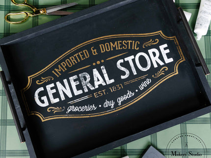 General Store - Mesh Stencil 9x24