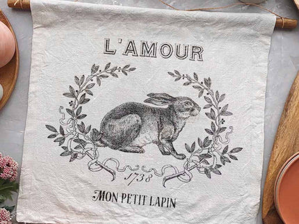 Mon Petite Lapin - Mesh Stencil 12x12