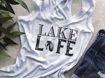 Lake Life - Mesh Stencil 8.5x11