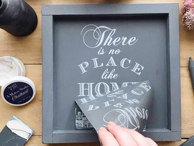 No Place Like Home - Mesh Stencil 5.5 x 8.5