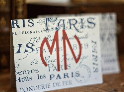 Paris Font - Mesh Stencil 8.5x11