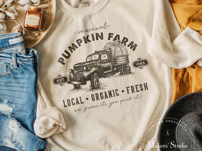 Pumpkin Farm - Mesh Stencil 9x12