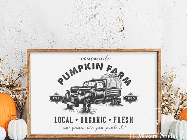 Pumpkin Farm - Mesh Stencil 9x12