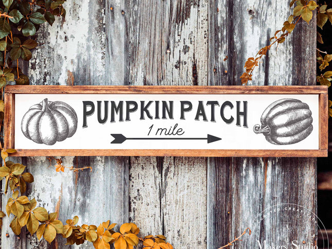 Pumpkins Ahead - Mesh Stencil 12x18