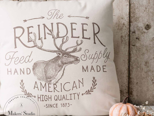 Reindeer Feed - Mesh Stencil 12x12