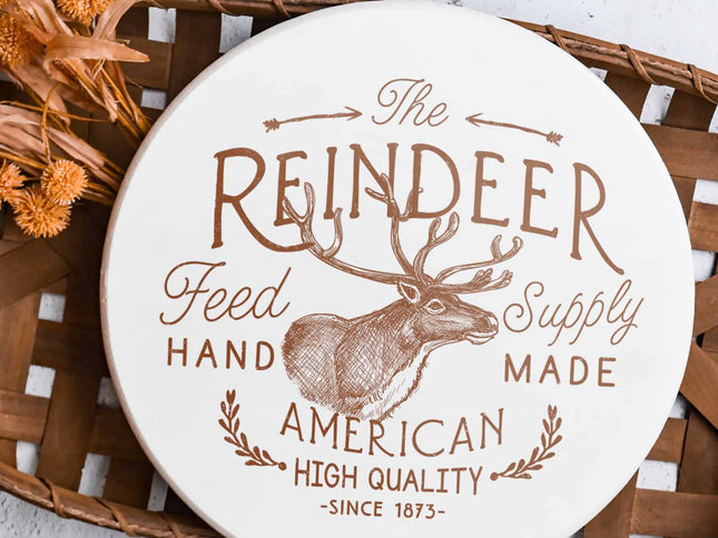 Reindeer Feed - Mesh Stencil 12x12