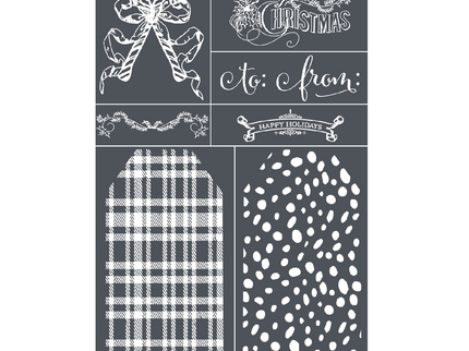 Create a Tag - Mesh Stencil 2pack - 5.5x8.5