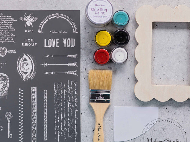 Painted Picture Frame Kit