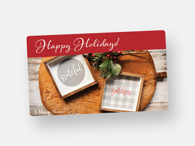 Holiday Gift Card