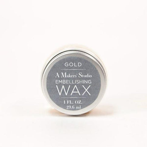 Gold Embellishing Wax - 1 oz.