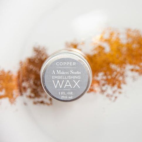 Copper Embellishing Wax - 1 oz.