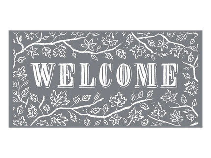 Welcome - Mesh Stencil 12x24