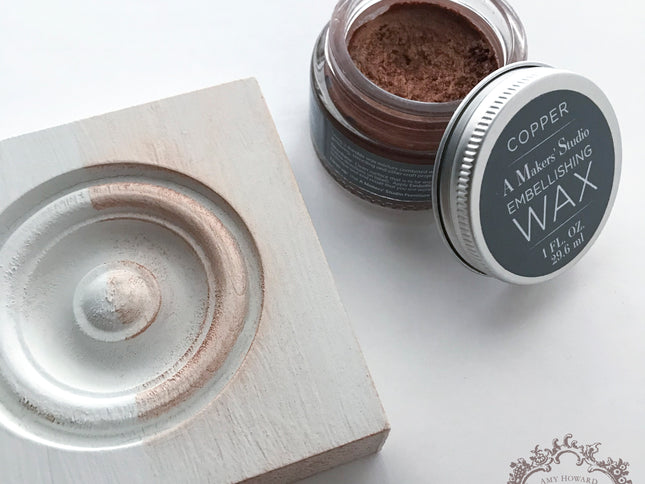 Copper Embellishing Wax - 1 oz.