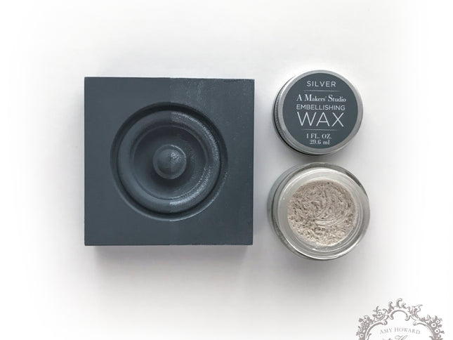 Silver Embellishing Wax - 1 oz.